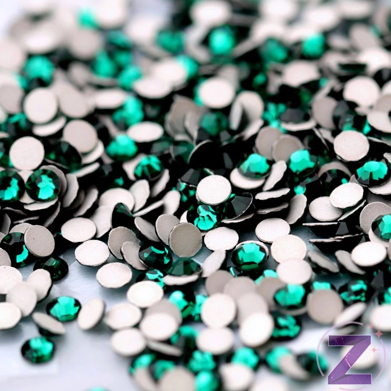 preciosa strasszkő ss5 méretben emerald színben