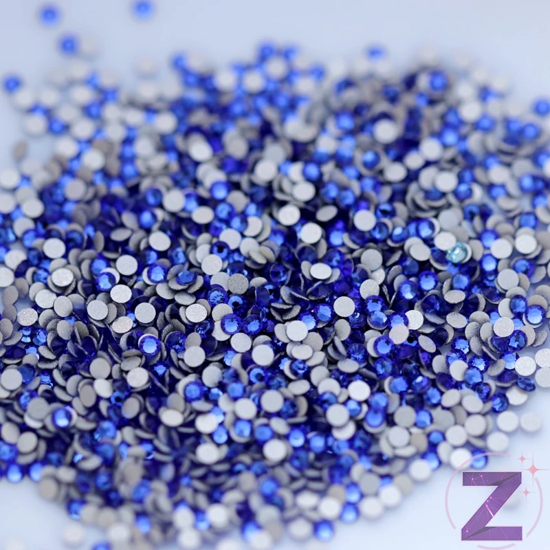preciosa strasszkő ss3 méretben sapphire színben