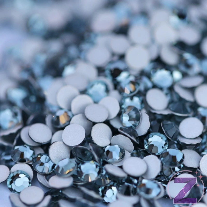 preciosa strasszkő ss5 méretben smoked sapphire színben