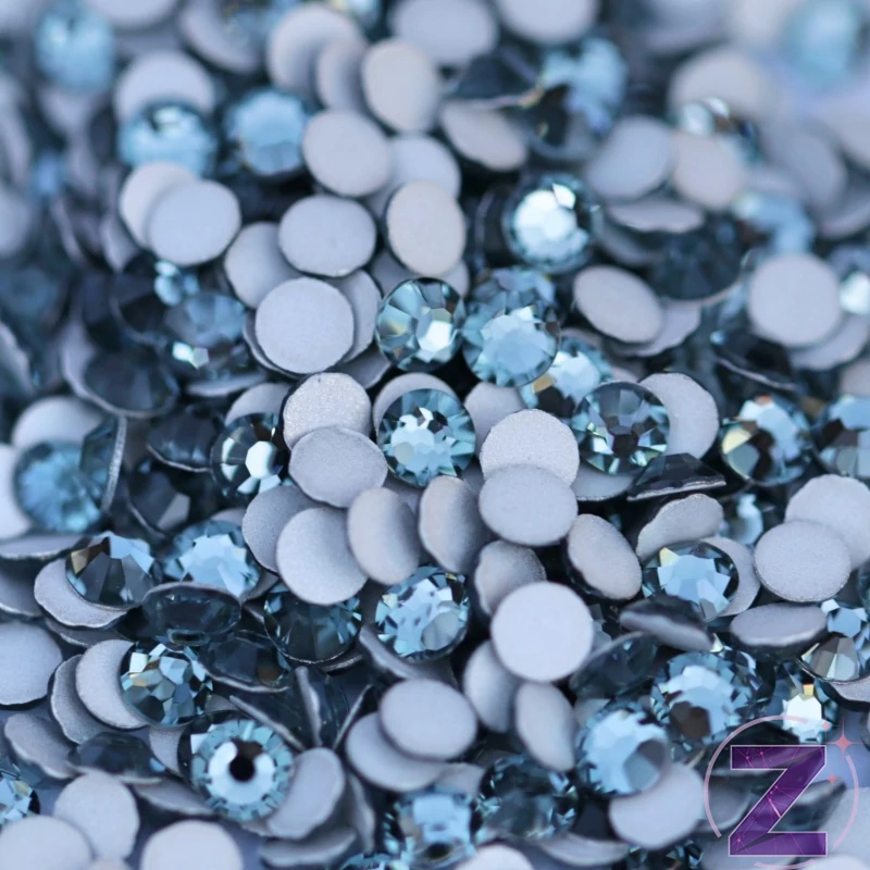 preciosa strasszkő ss5 méretben smoked sapphire színben