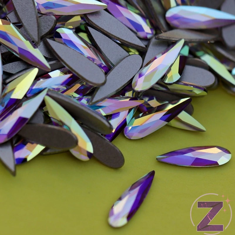 swarovski formakő nagy méretű raindrop ab