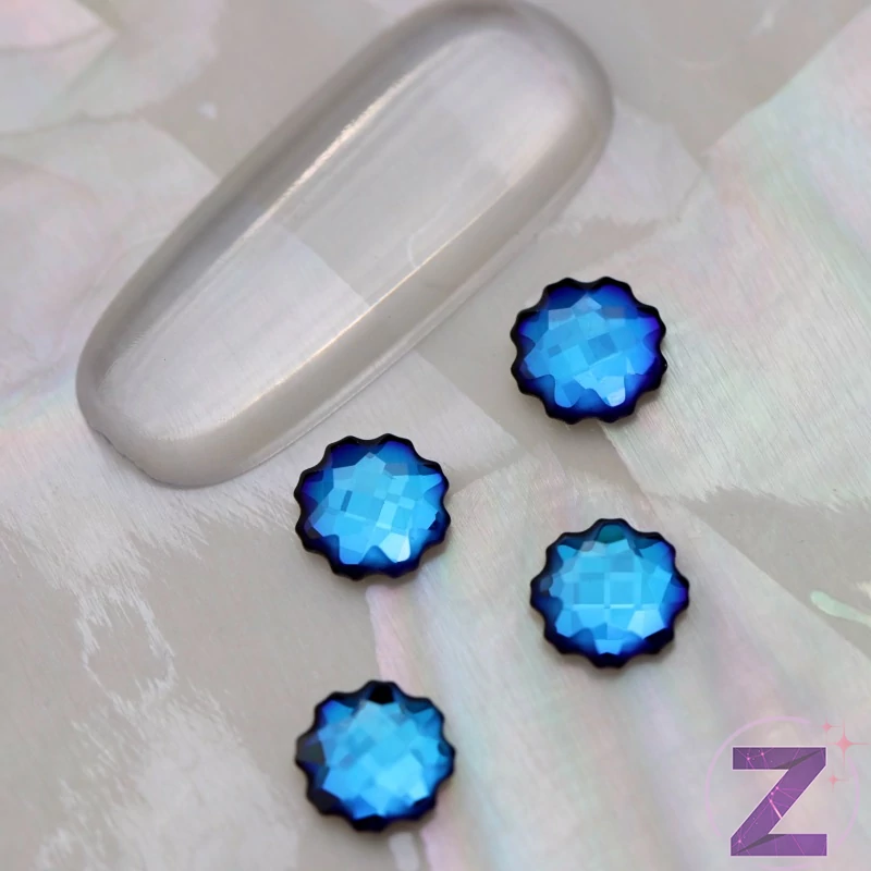 swarovski formakő jelly fish blue