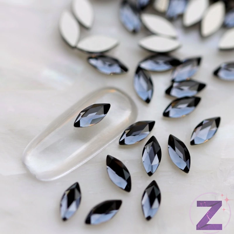 swarovski formakő marquise black diamond