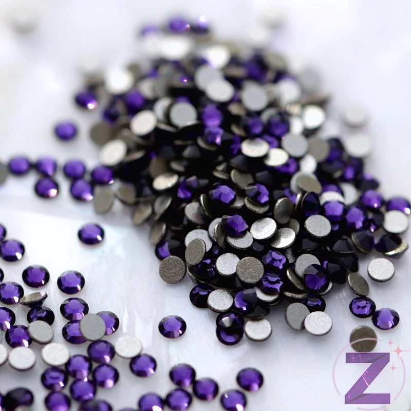 swarovski strasszkő ss5 méretben purple velvet színben