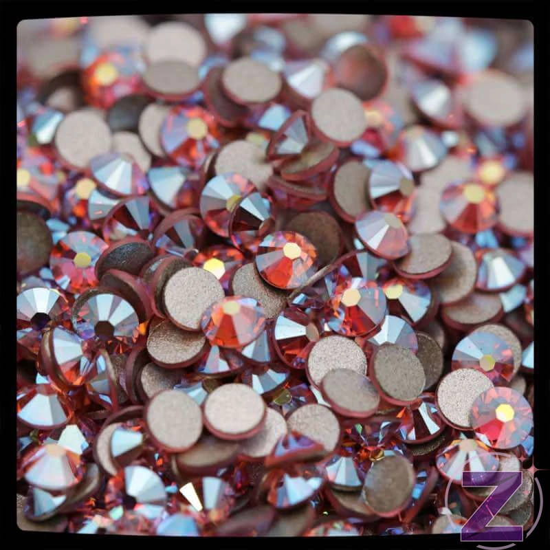 swarovski strasszkő ss9 méretben light rose ab színben