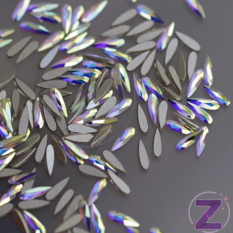 swarovski formakő raindrop ab