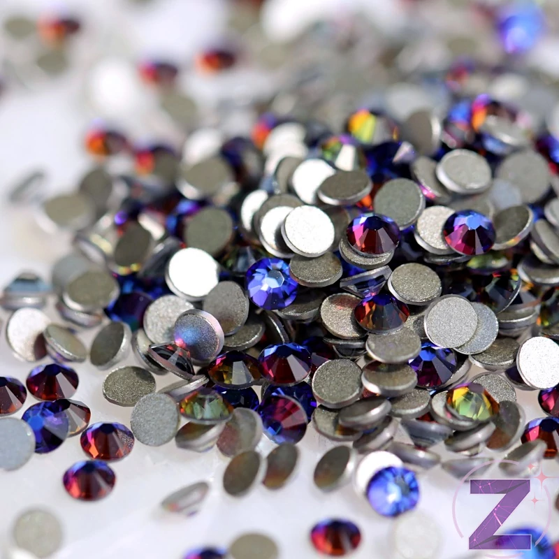swarovski strasszkő ss9 méretben meridian blue színben