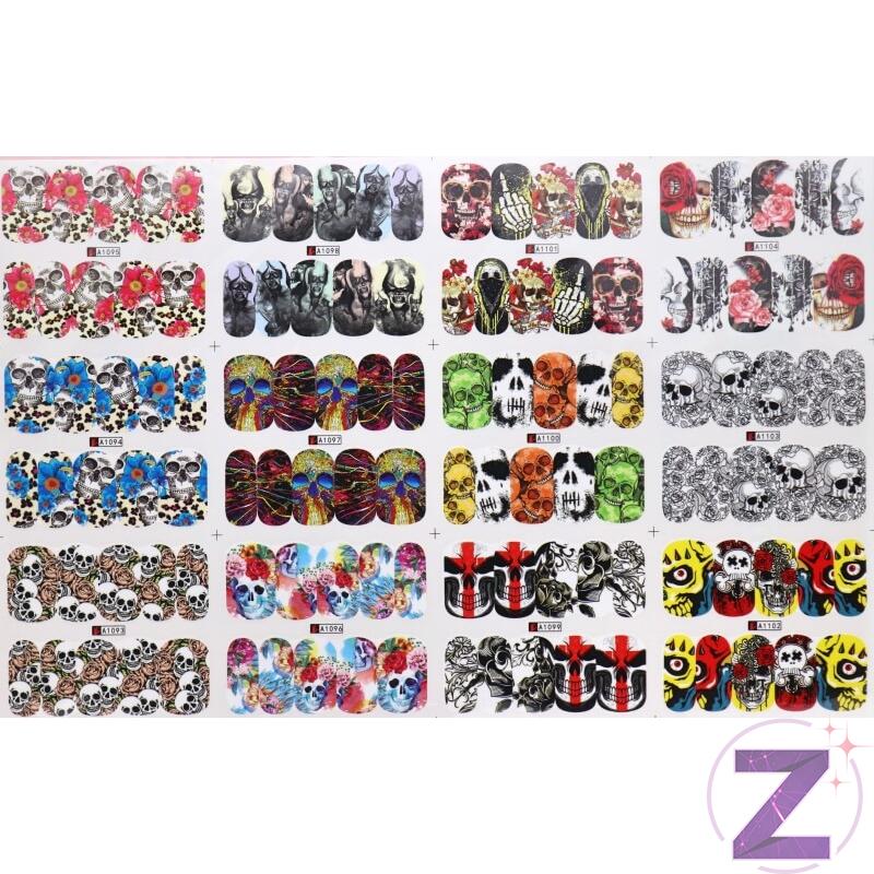 Vizes körömmatricák 25*16cm