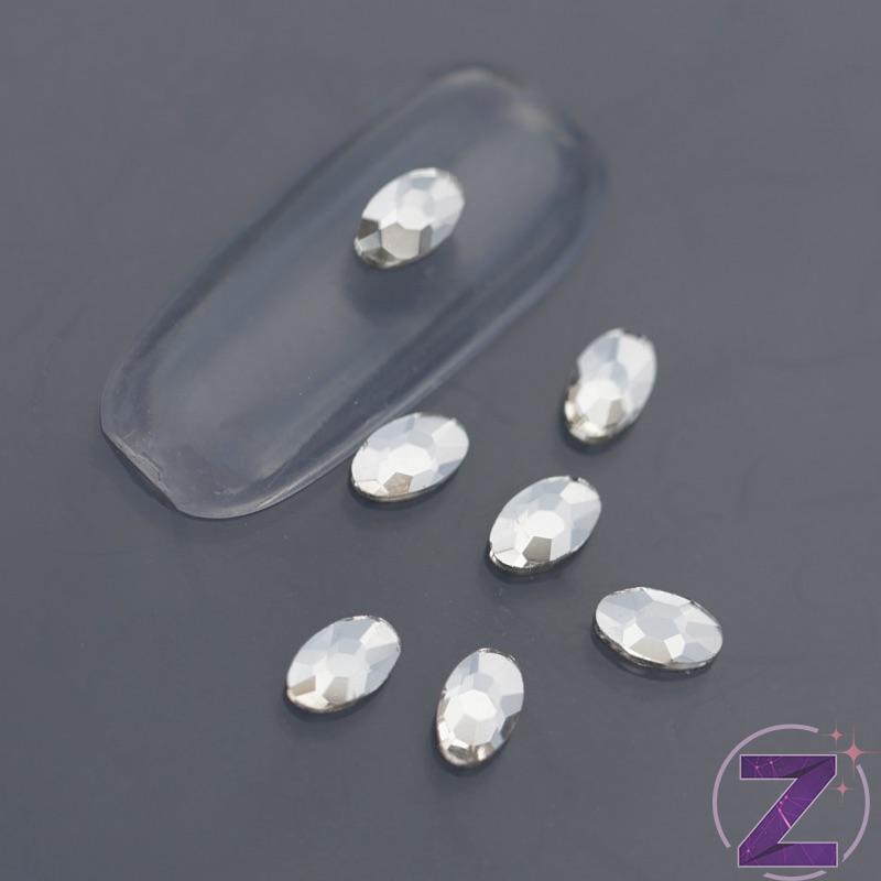strassz formakő mini ovális crystal