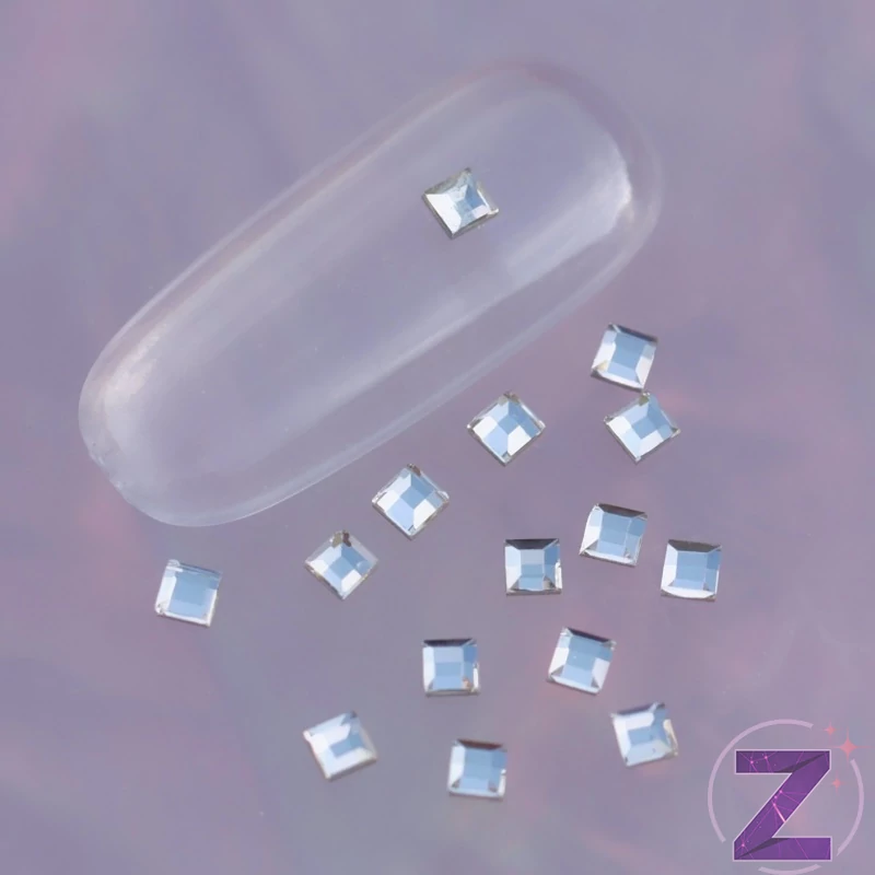 strassz formakő crystal mini négyzet