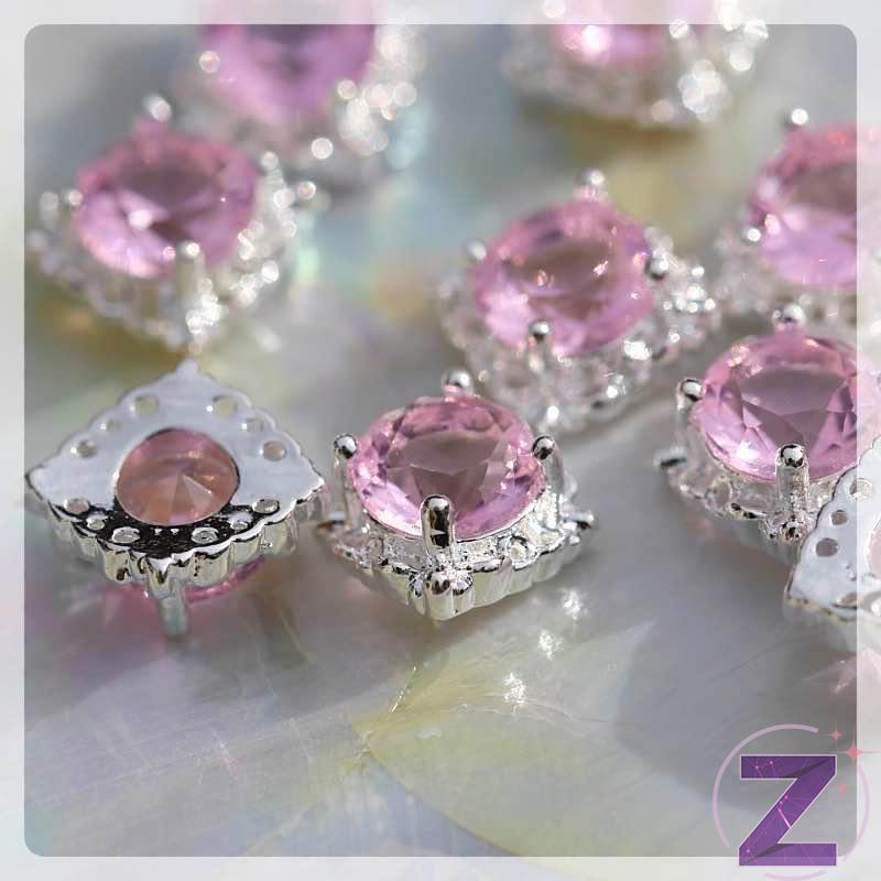 cirkóniaköves körömékszer light rose cirkónia kővel