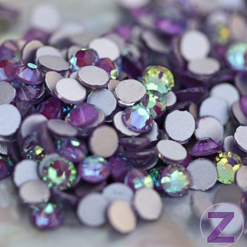 zodiac strasszkő ss20 méretben glossy grape színben