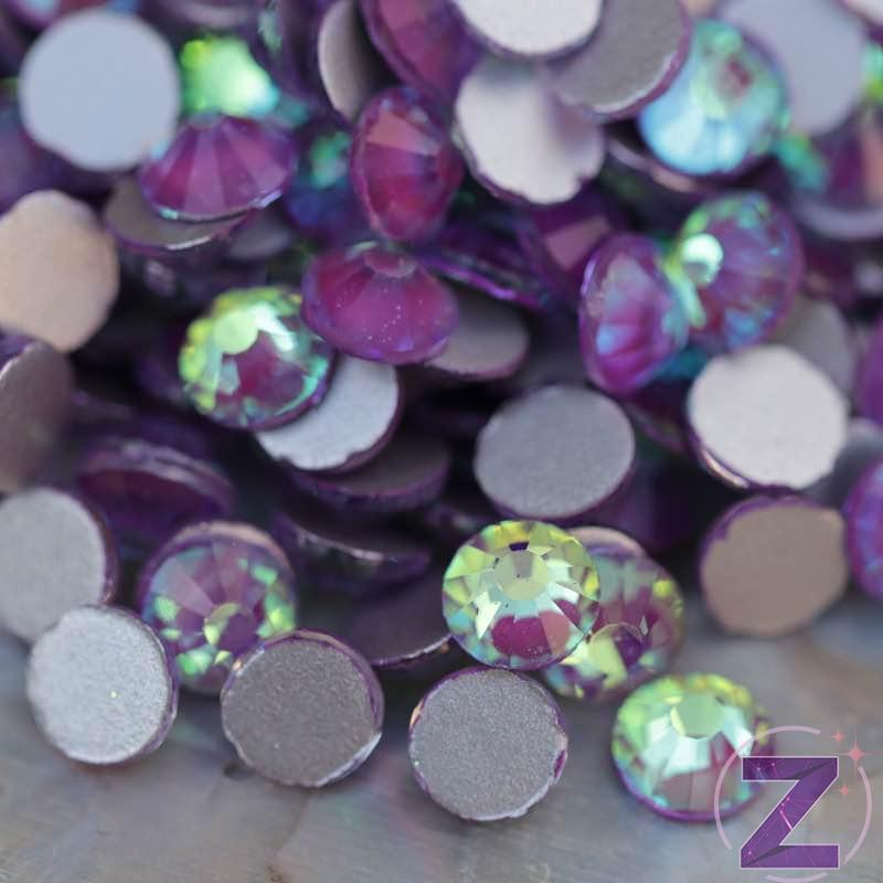 zodiac strasszkő ss20 méretben glossy grape színben