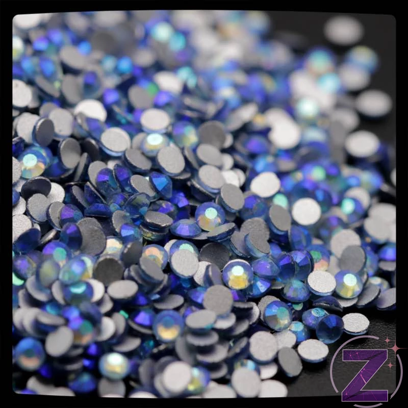 zodiac strasszkő ss3 méretben light sapphire ab színben