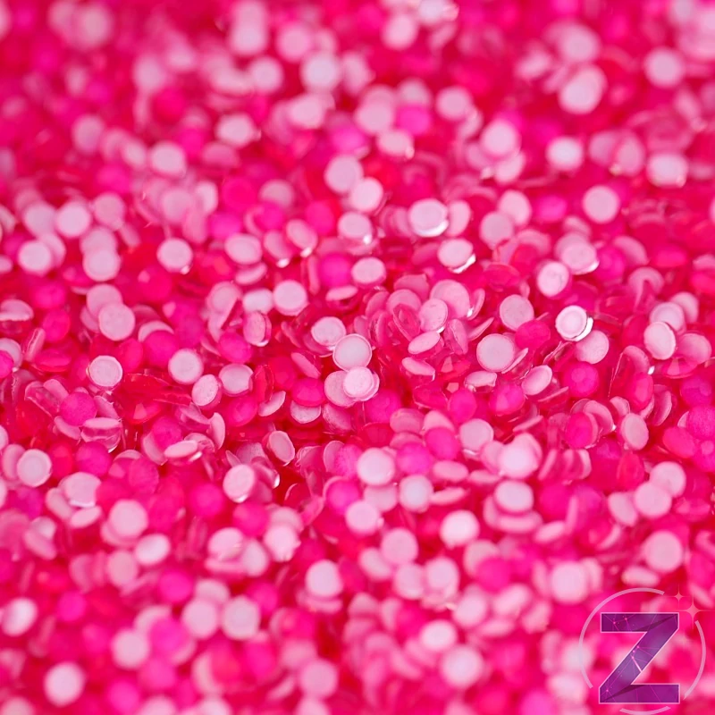 zodiac strasszkő ss6 méretben neon pink színben