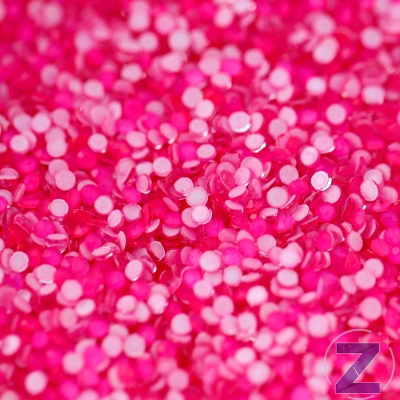 zodiac strasszkő ss6 méretben neon pink színben
