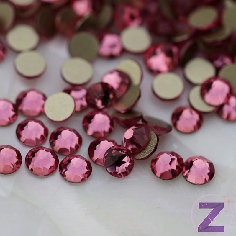zodiac strasszkő ss16 méretben rose színben