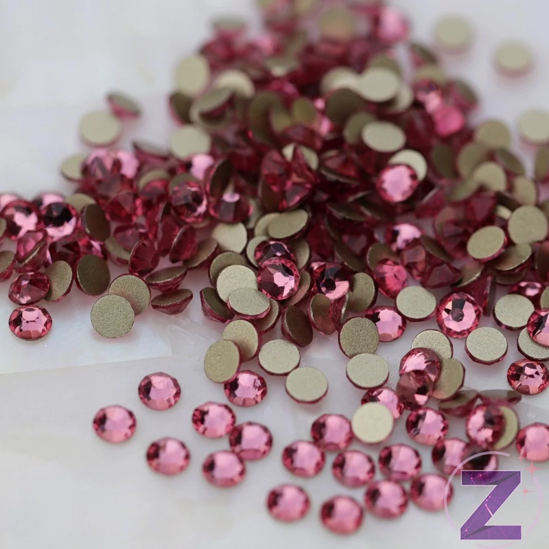 zodiac strasszkő ss16 méretben rose színben